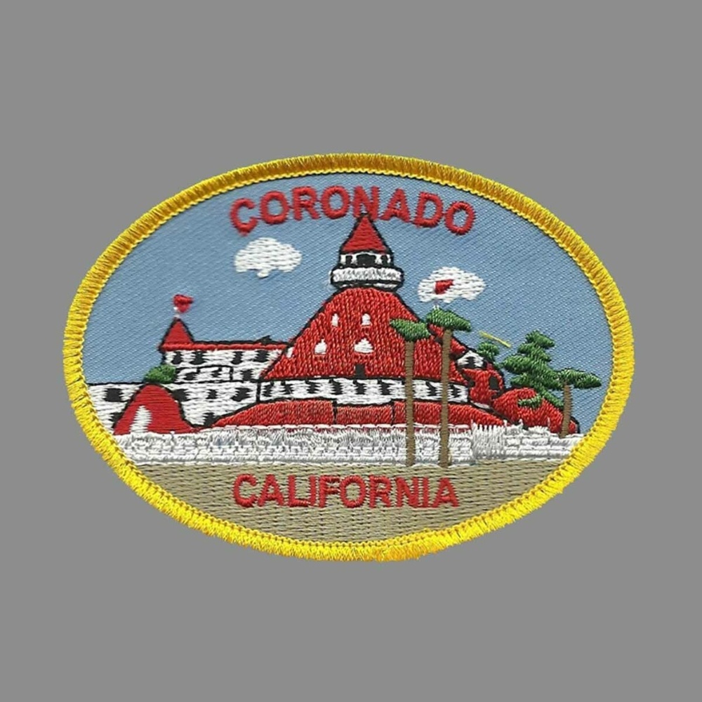 Coronado San Diego California Iron On Patch Resort
